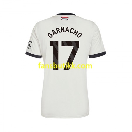 Fotballdrakt Manchester United GARNACHO 17 Tredjetrøye 2024-2025 Kortermet